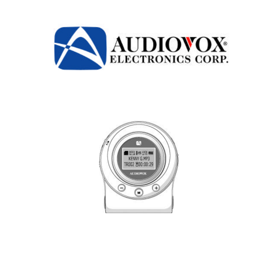 Audiovox MP2000 User Manual | 35 pages
