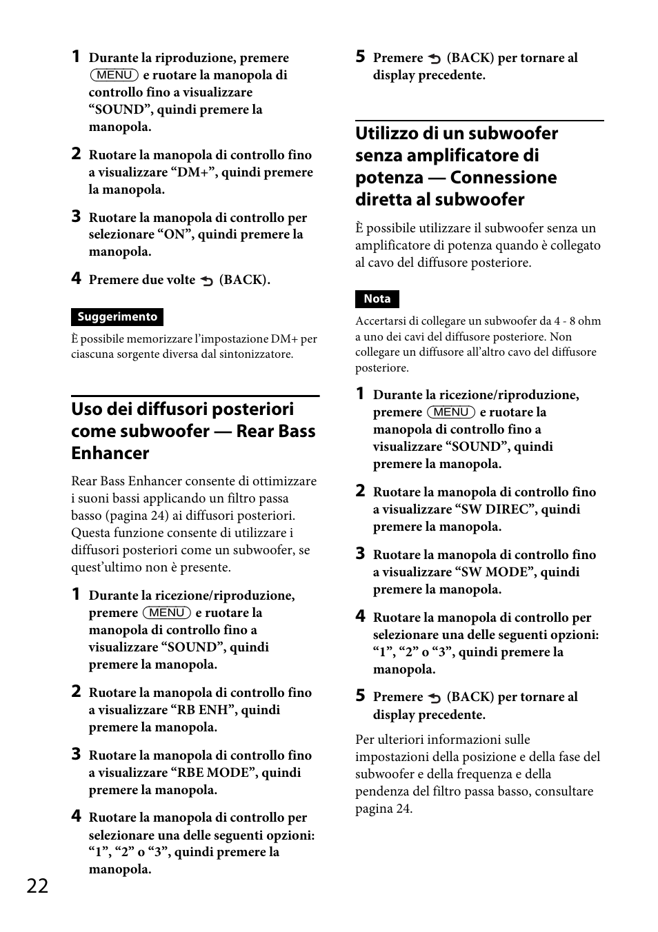 Sony CDX-GS500R User Manual | Page 116 / 160