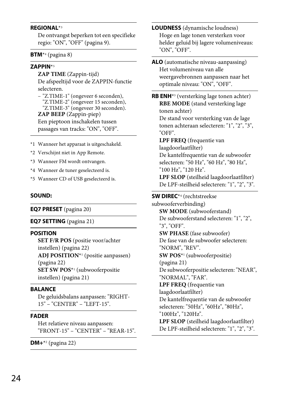 Sony CDX-GS500R User Manual | Page 150 / 160