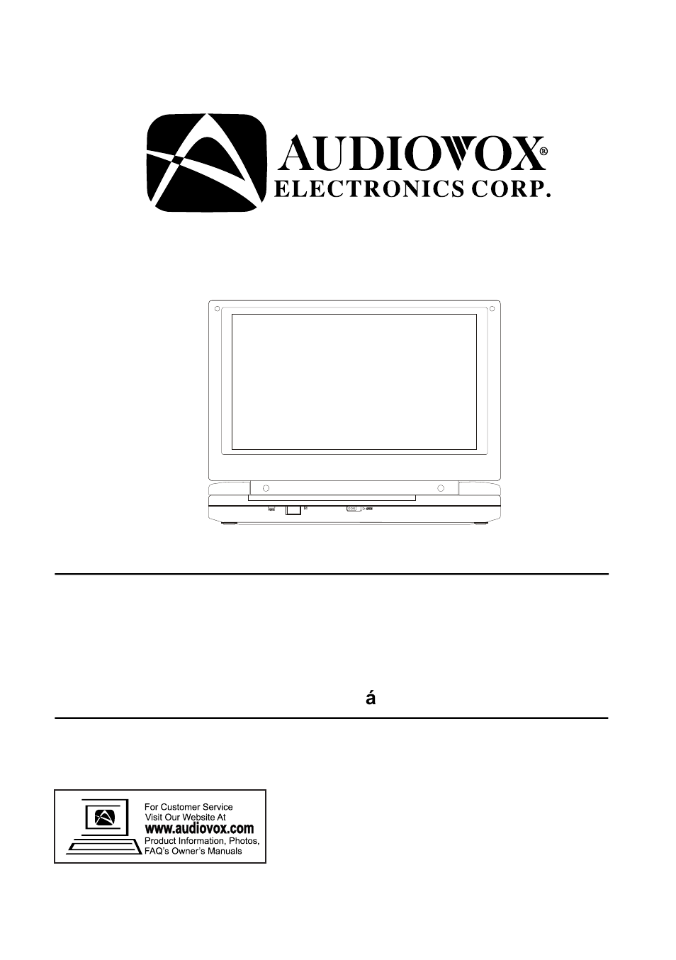 Audiovox D1929B User Manual | 68 pages