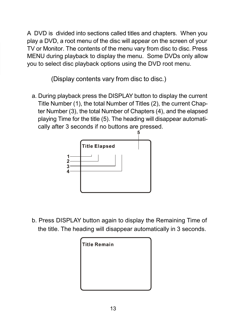 I. menu | Audiovox D1929B User Manual | Page 13 / 68