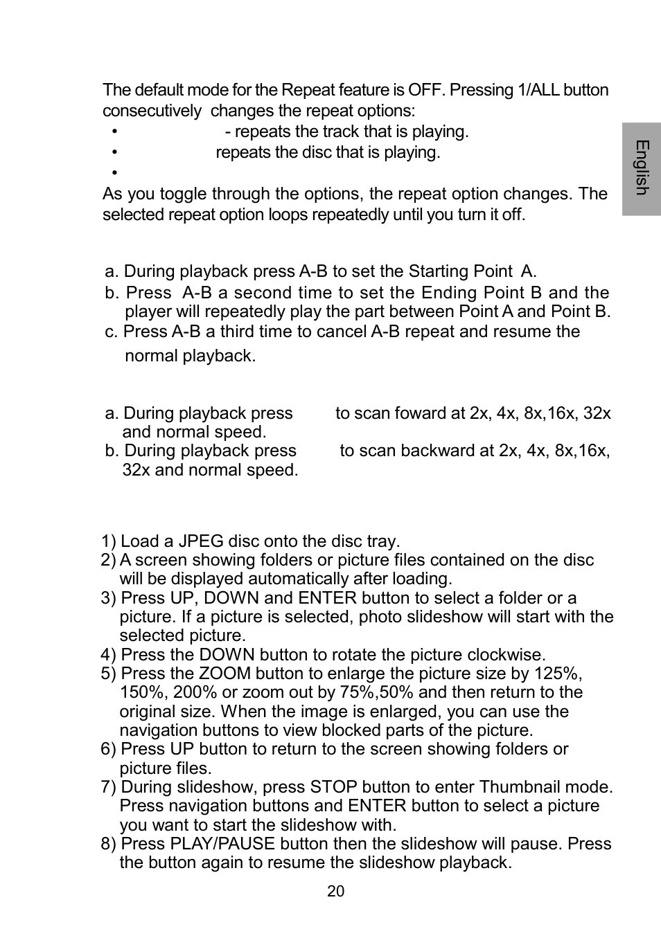 Audiovox D1929B User Manual | Page 20 / 68