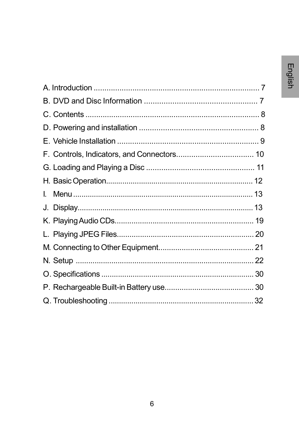 Audiovox D1929B User Manual | Page 6 / 68
