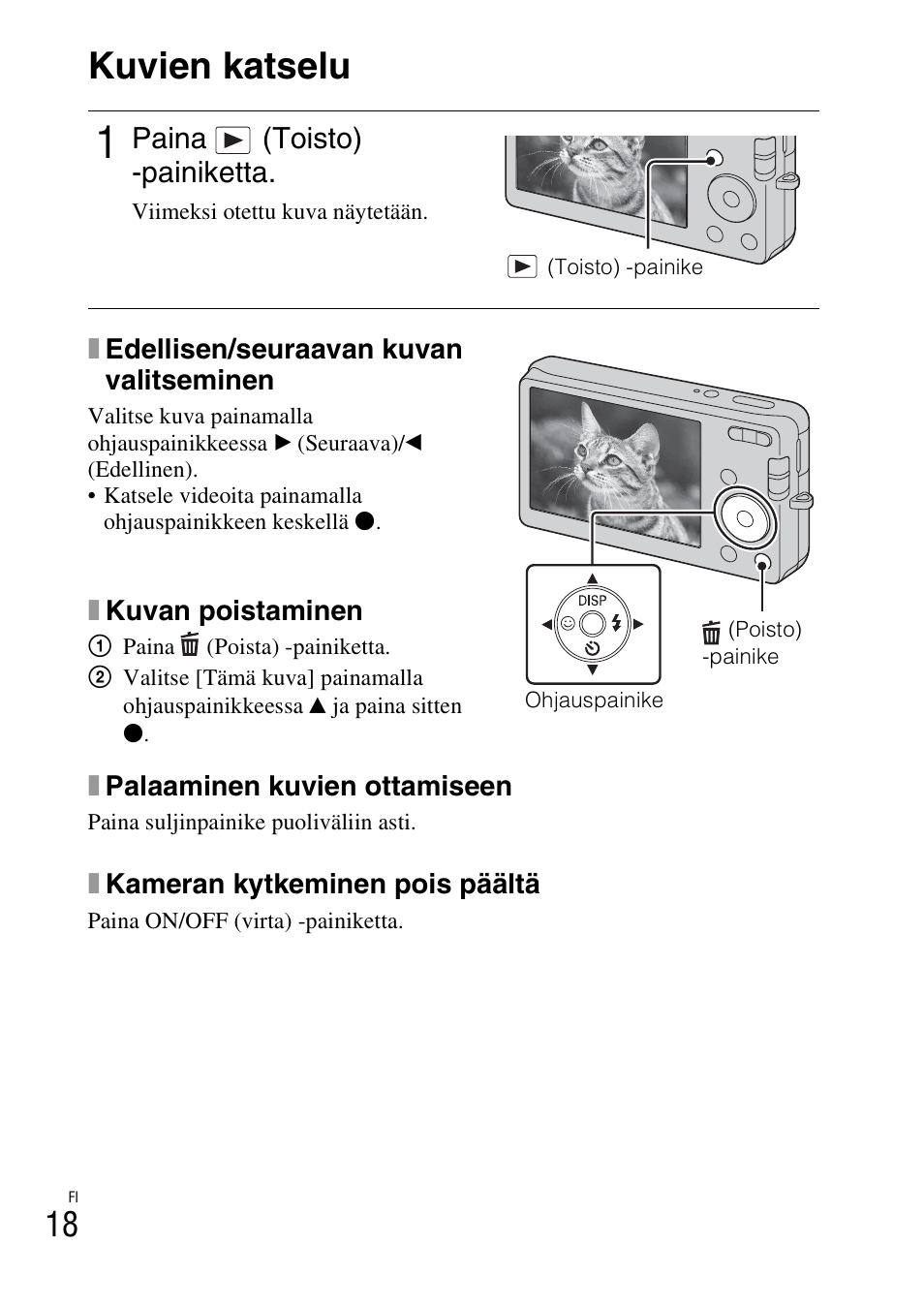 Kuvien katselu | Sony DSC-W310 User Manual | Page 338 / 515