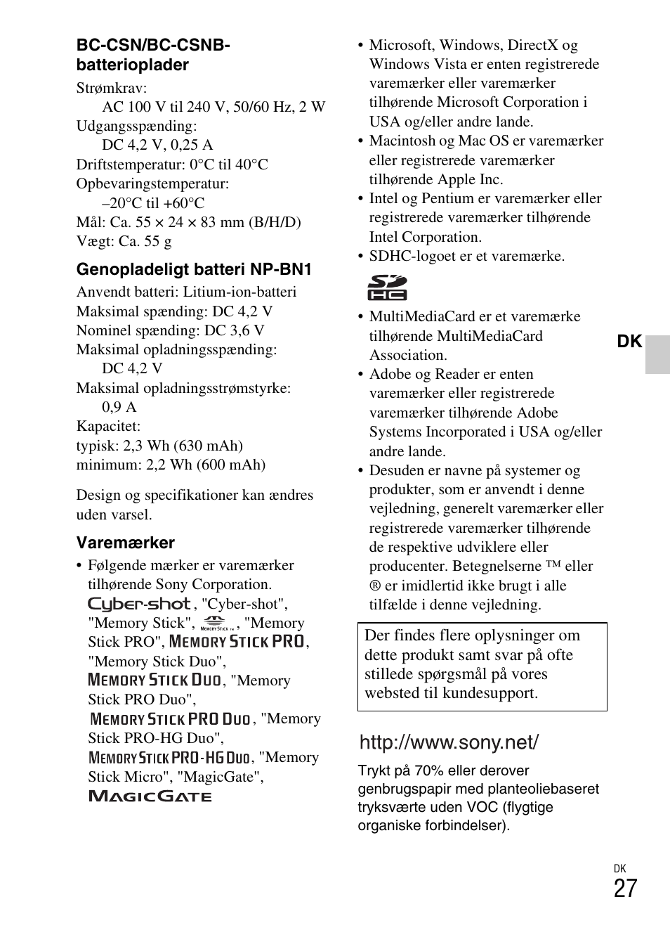 Sony DSC-W310 User Manual | Page 399 / 515