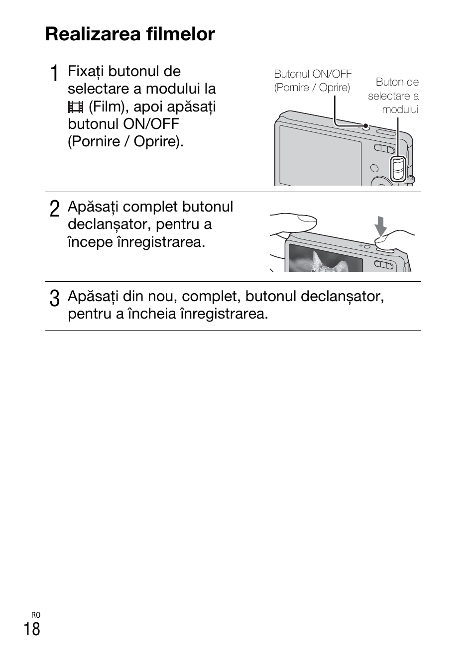 Realizarea filmelor | Sony DSC-W310 User Manual | Page 444 / 515