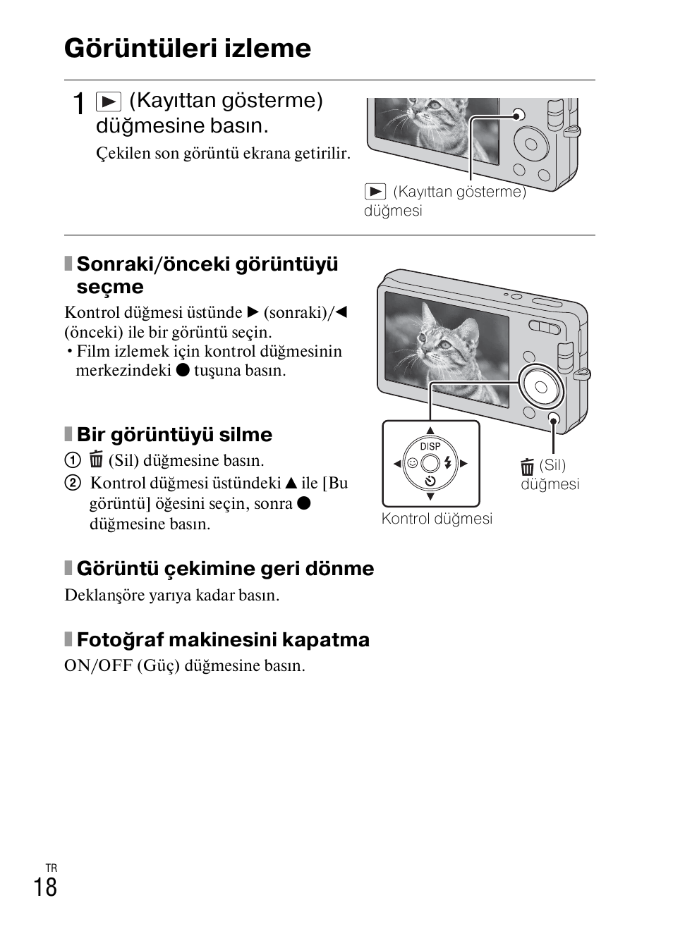 Görüntüleri izleme | Sony DSC-W310 User Manual | Page 470 / 515