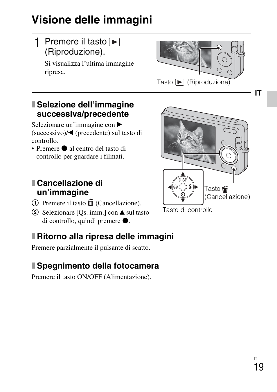 Visione delle immagini | Sony DSC-W310 User Manual | Page 75 / 515