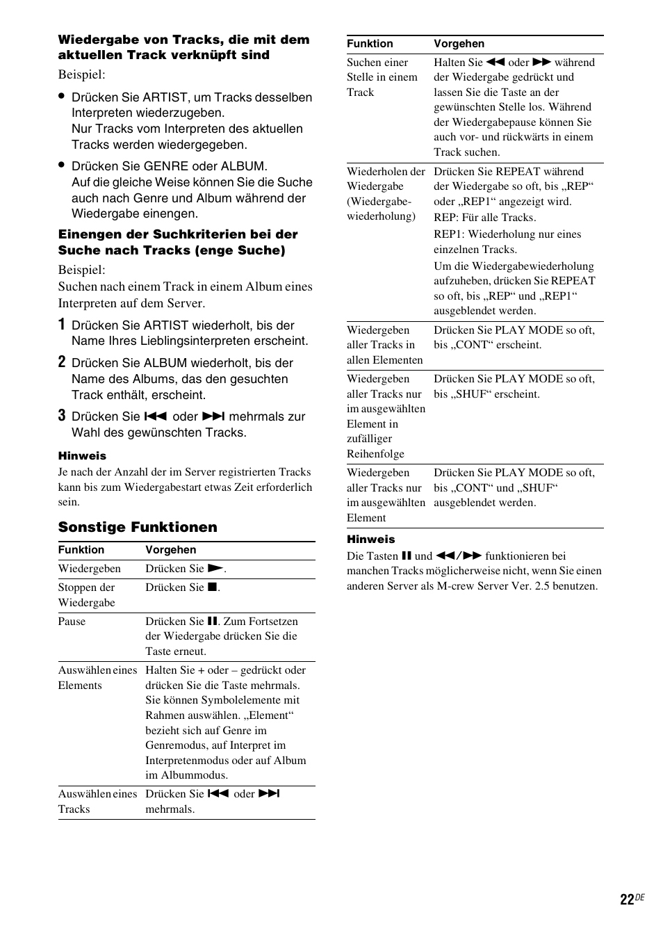 Seite 22) | Sony TDM-NC1 User Manual | Page 150 / 467