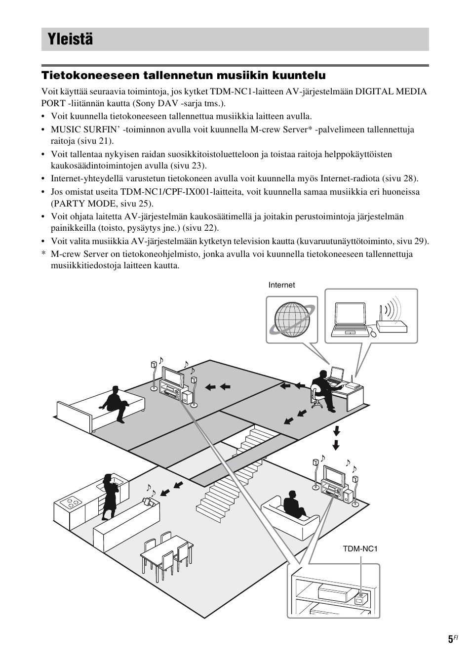 Yleistä | Sony TDM-NC1 User Manual | Page 388 / 467