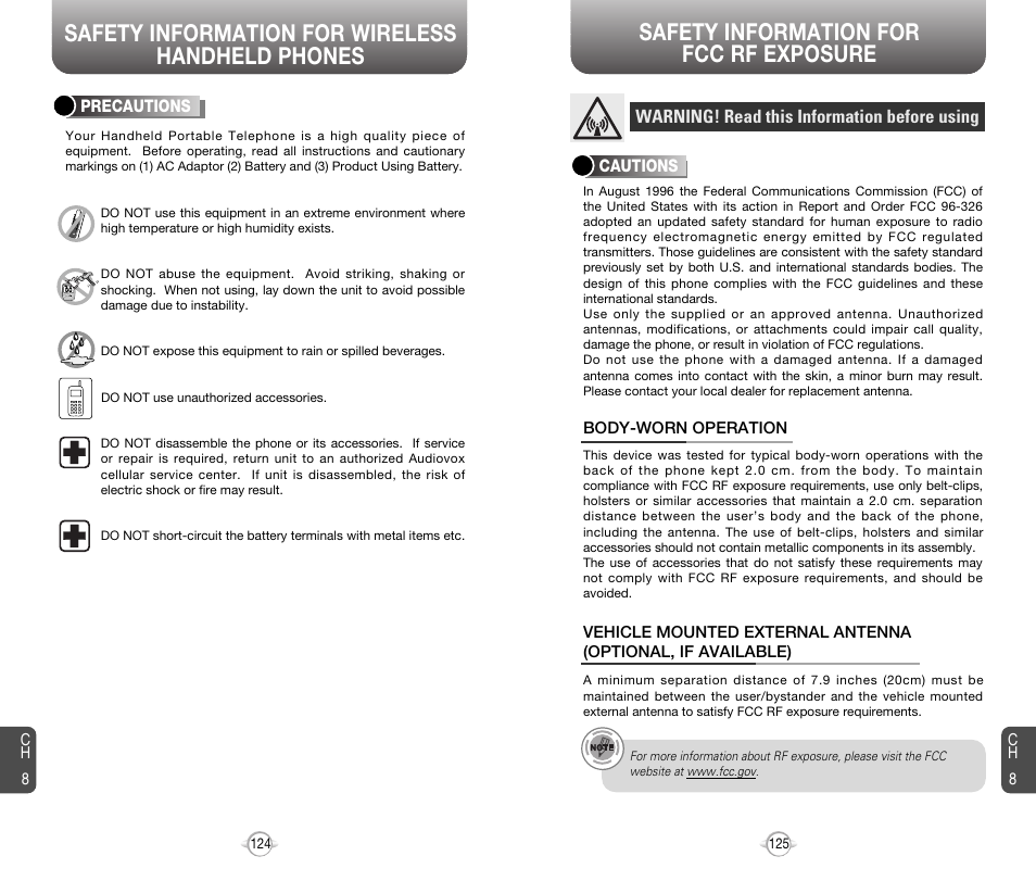 Audiovox 8910 User Manual | Page 65 / 70