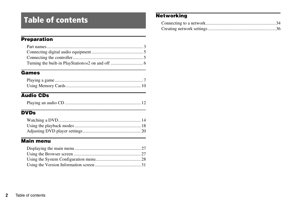 Sony KDL-22PX300 User Manual | Page 2 / 297
