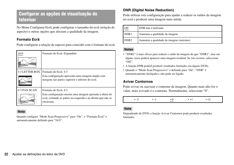 Configurar as opções de visualização do televisor | Sony KDL-22PX300 User Manual | Page 208 / 297