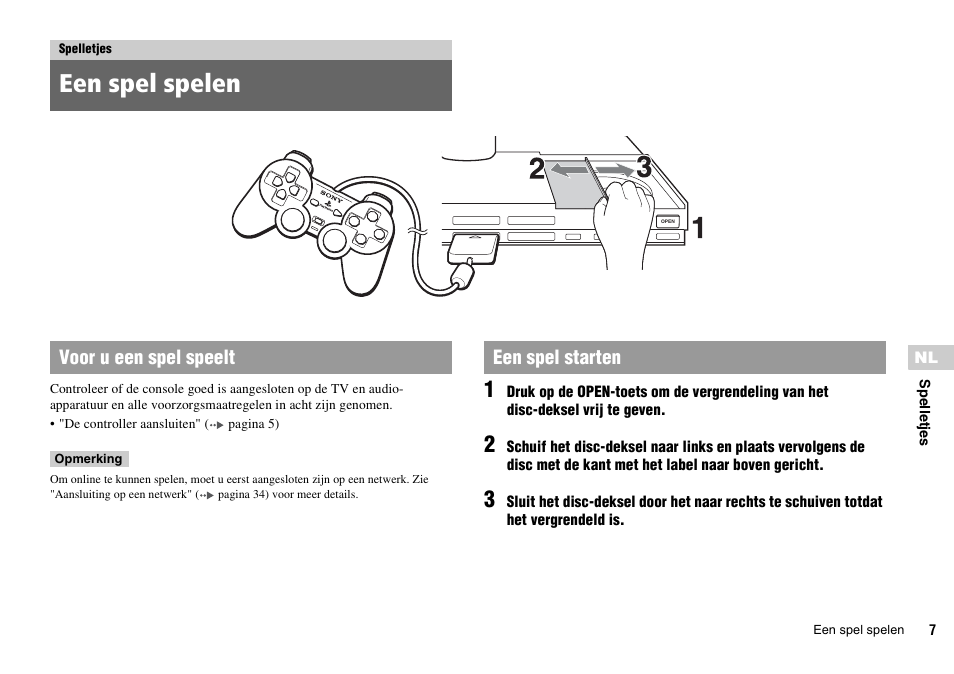 Spelletjes, Een spel spelen, Voor u een spel speelt een spel starten | Sony KDL-22PX300 User Manual | Page 229 / 297