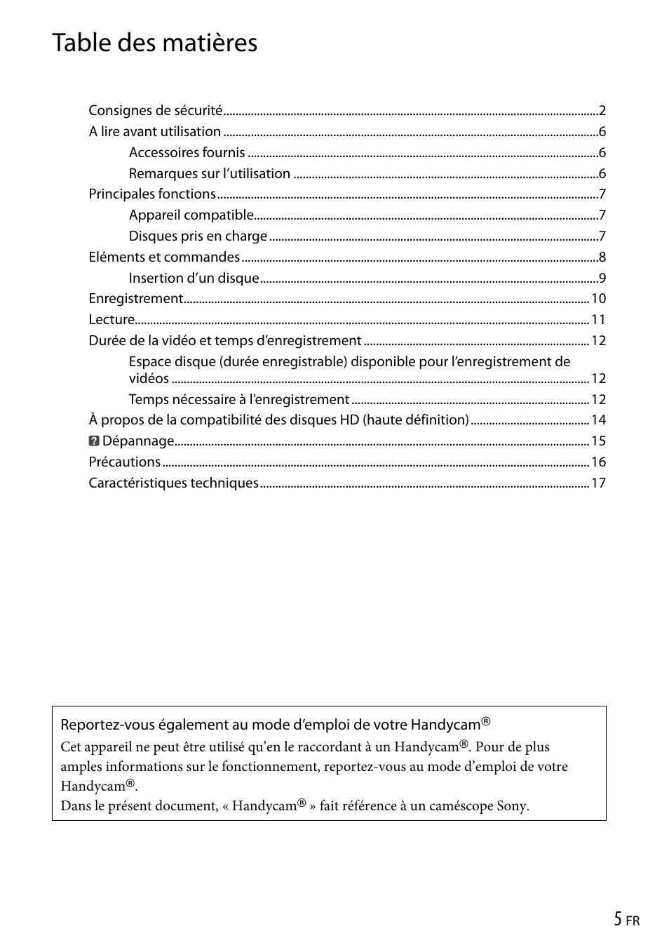 Sony VRD-P1 User Manual | Page 21 / 120