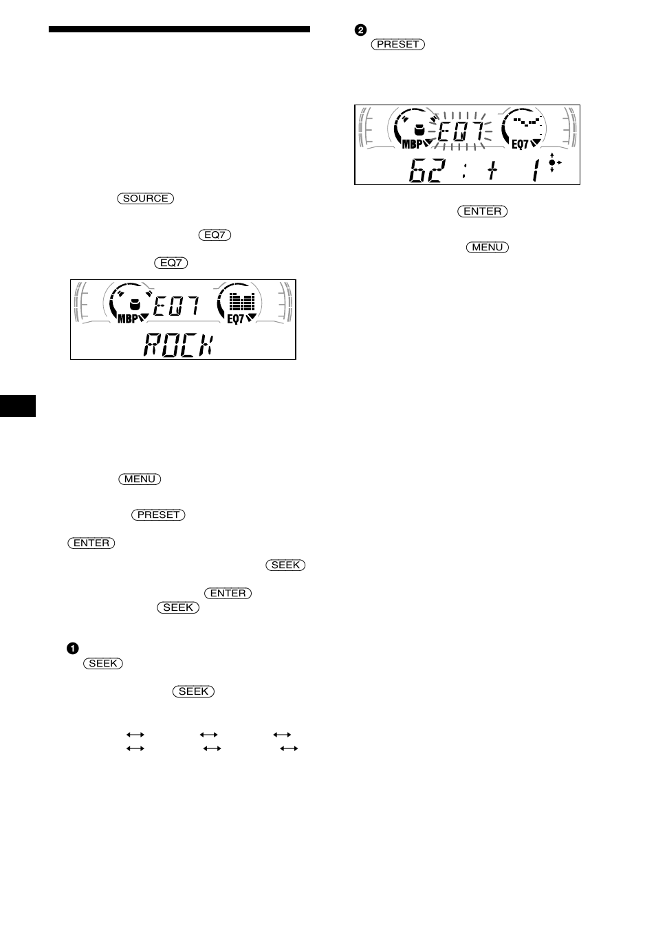 De equalizer instellen, 20 de equalizer instellen | Sony CDX-L550V User Manual | Page 116 / 122