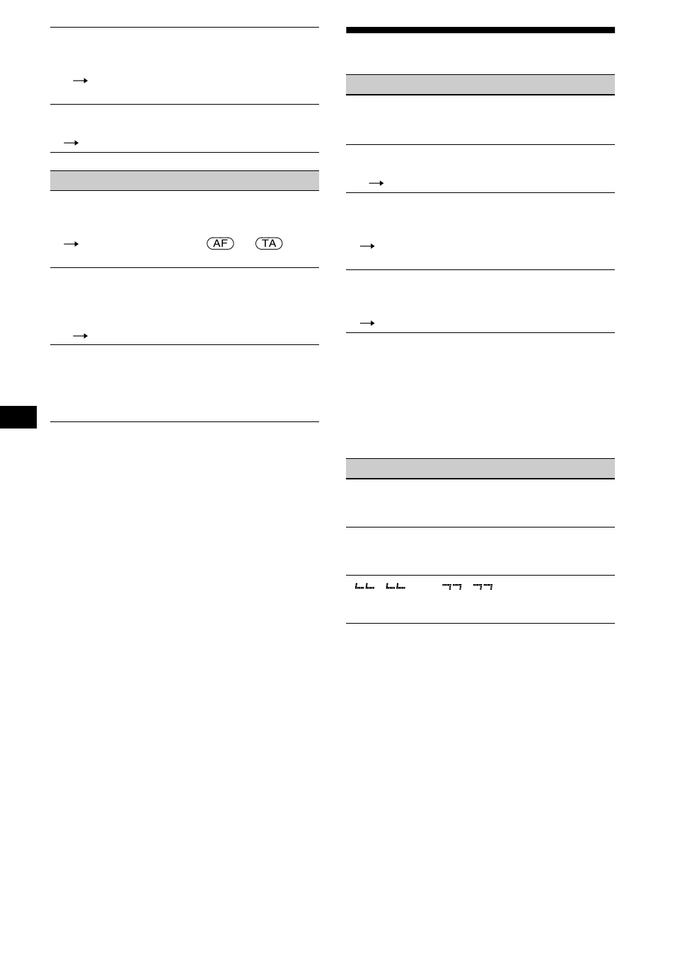 24 foutmeldingen/berichten | Sony CDX-L550V User Manual | Page 120 / 122