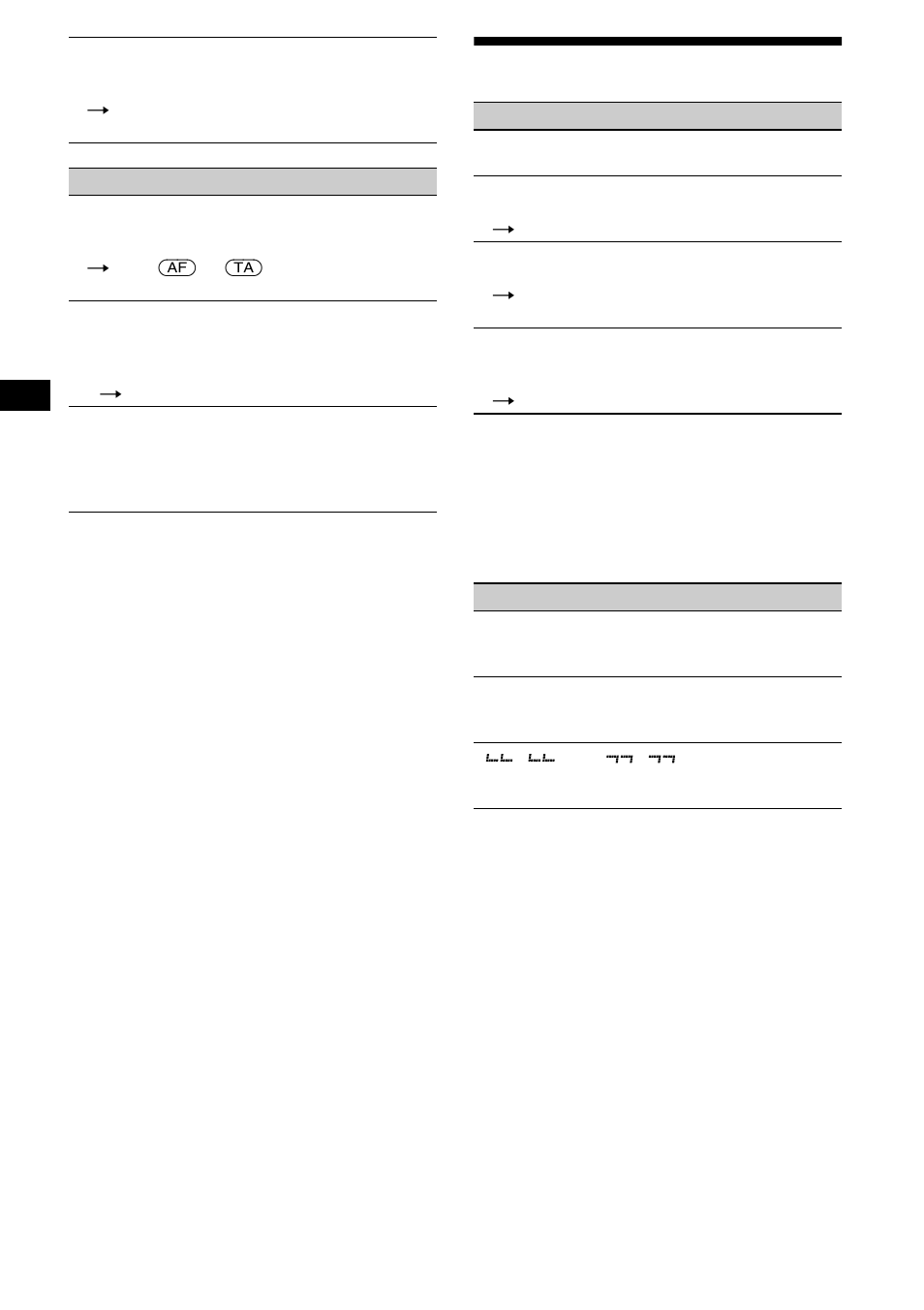 Error displays/messages, 24 error displays/messages | Sony CDX-L550V User Manual | Page 24 / 122