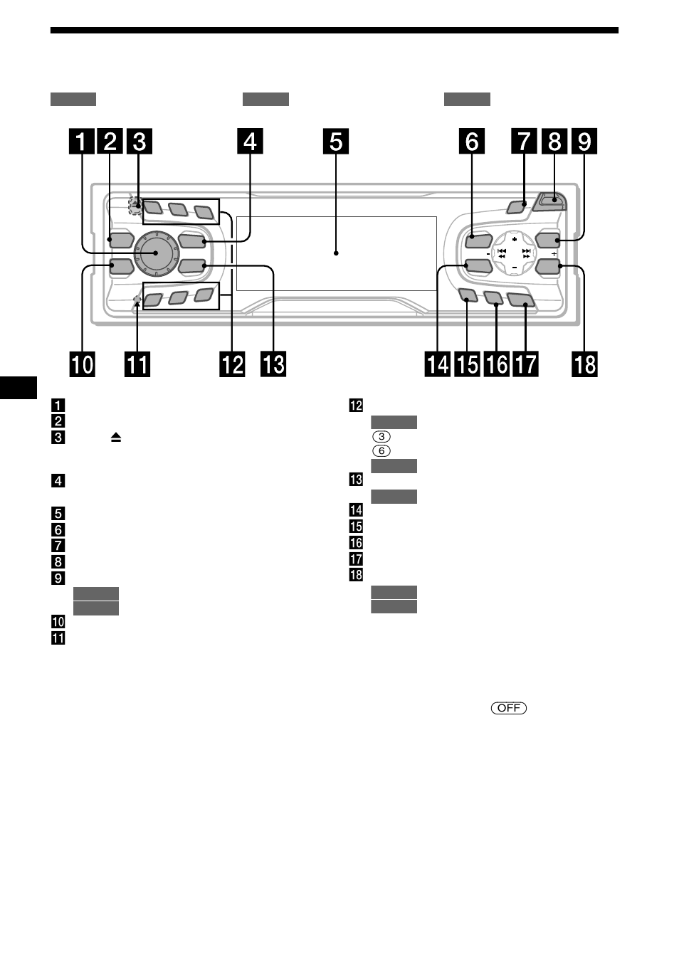 Posizione dei comandi, 4posizione dei comandi | Sony CDX-L550V User Manual | Page 76 / 122