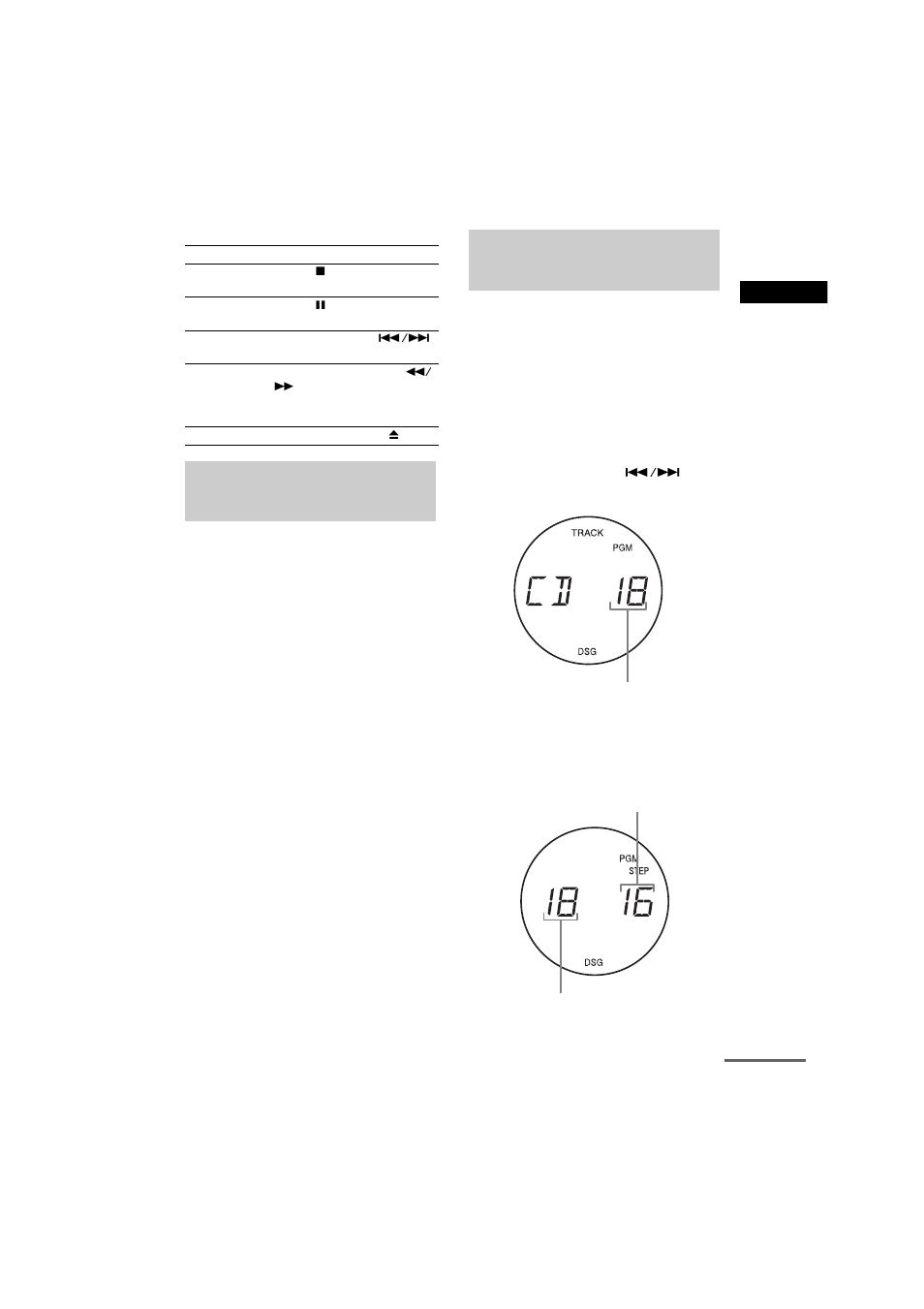 Muziekstukken herhaald afspelen, Herhaald afspelen, Uw eigen programma maken | Geprogrammeerd afspelen | Sony CMT-CQ1 User Manual | Page 29 / 112