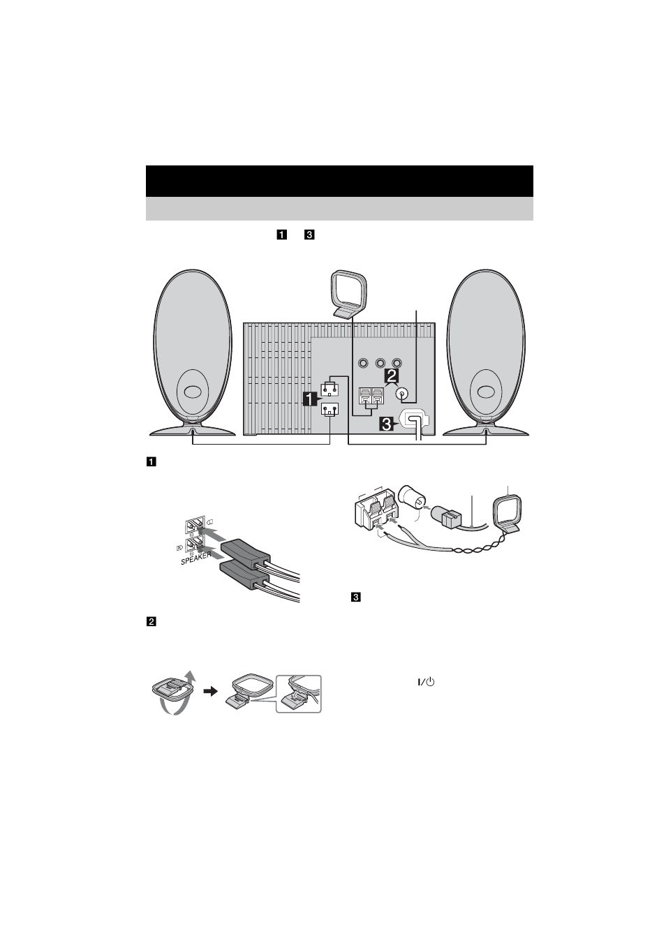 Erste schritte, Aufstellen des systems, Erstellen eines eigene | Programmier | Sony CMT-CQ1 User Manual | Page 4 / 112