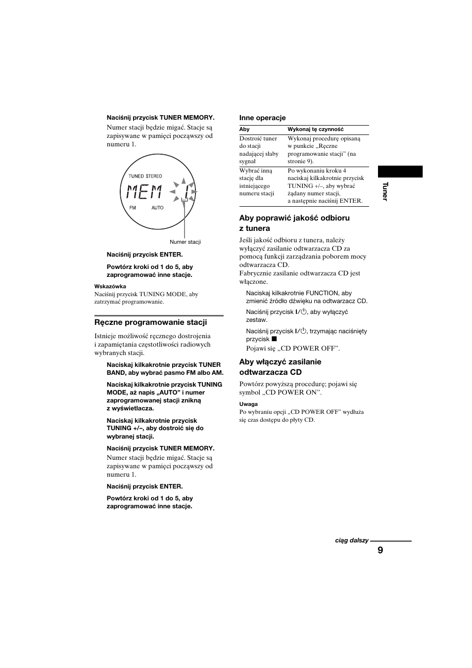 Sony CMT-CQ1 User Manual | Page 97 / 112