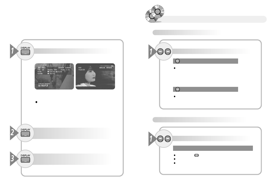 Confirming screen display, Scanning screen or song | Audiovox MMDVT User Manual | Page 19 / 27