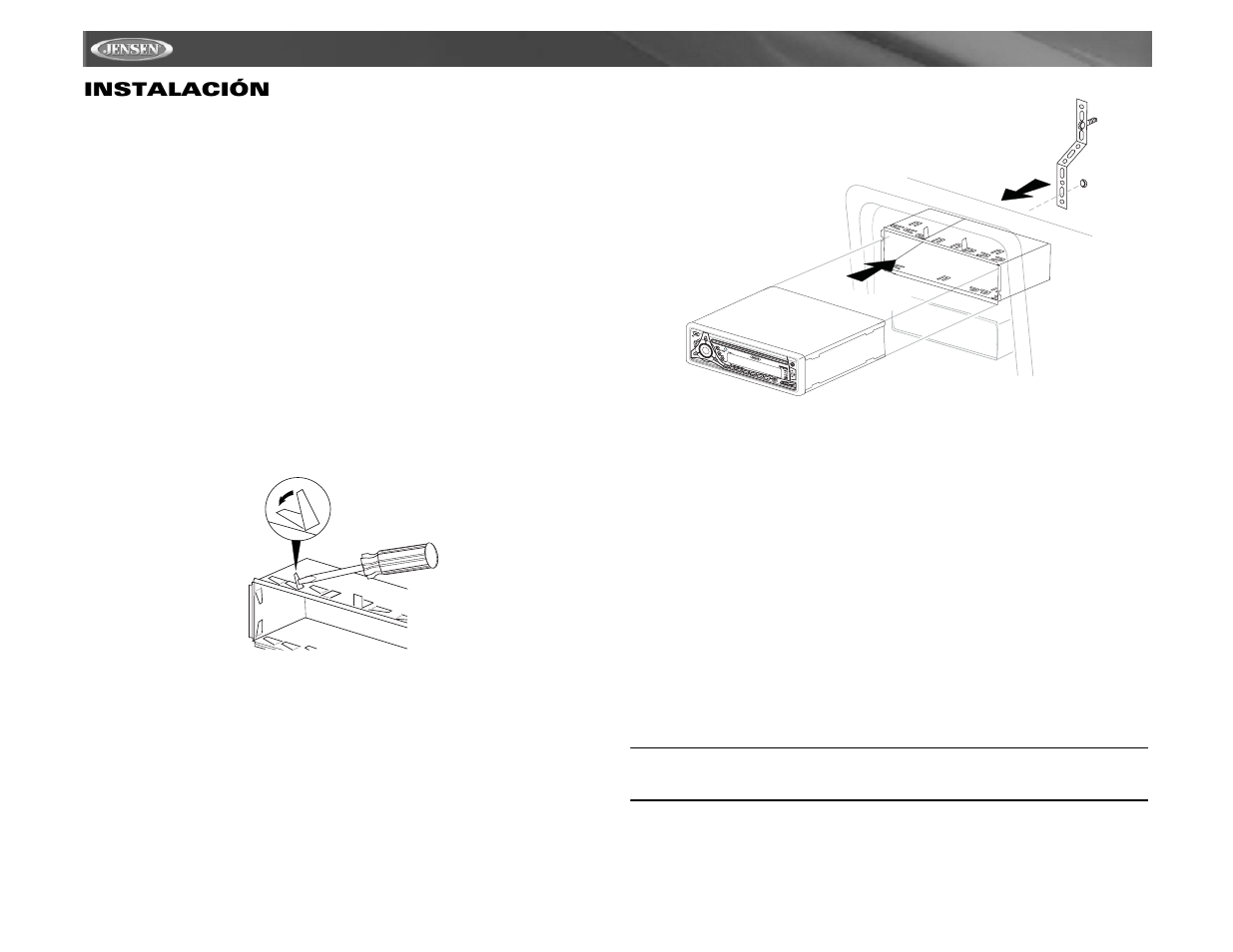 Mp6211, Instalación | Audiovox MP6211 User Manual | Page 24 / 52