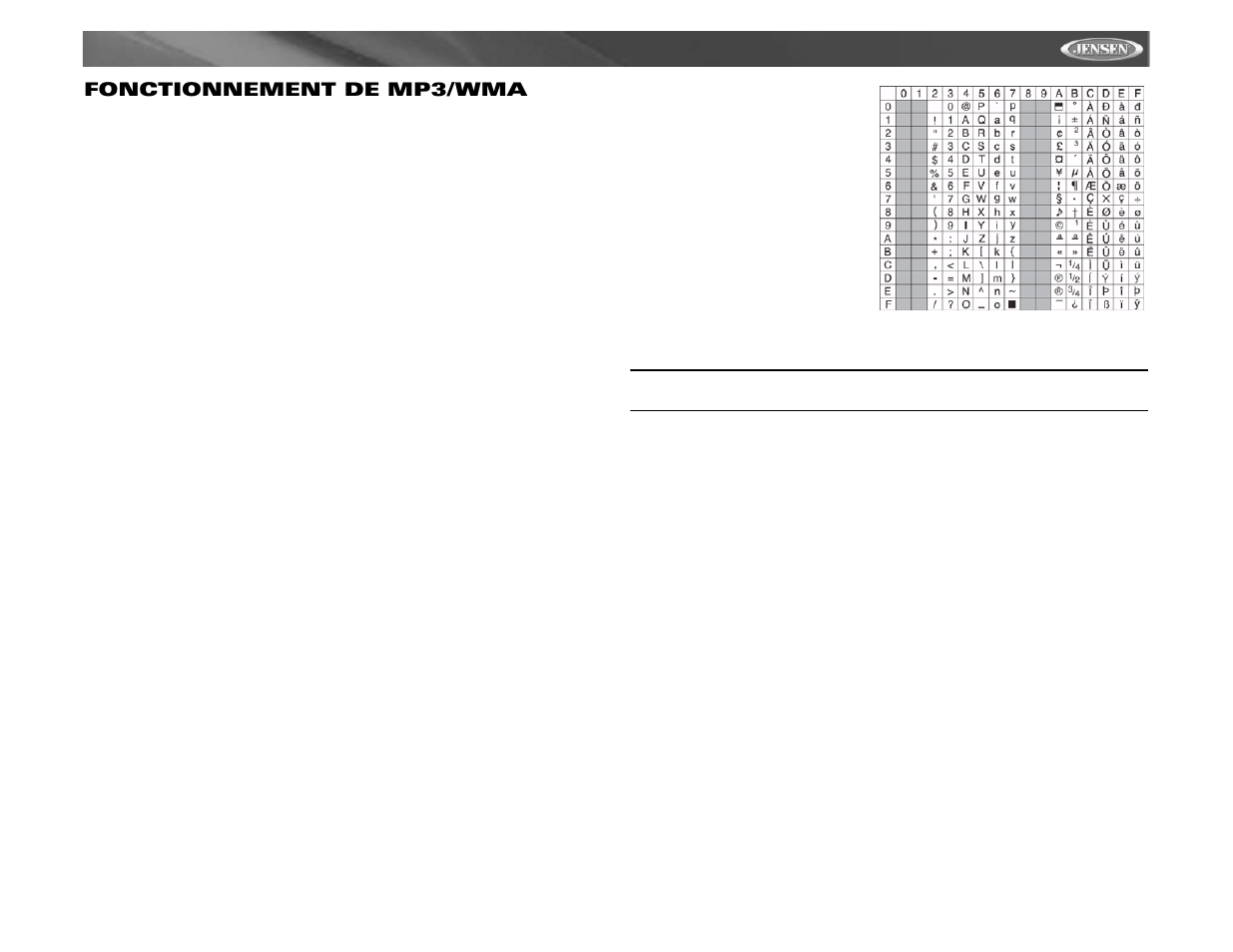 Mp6211, Fonctionnement de mp3/wma | Audiovox MP6211 User Manual | Page 47 / 52