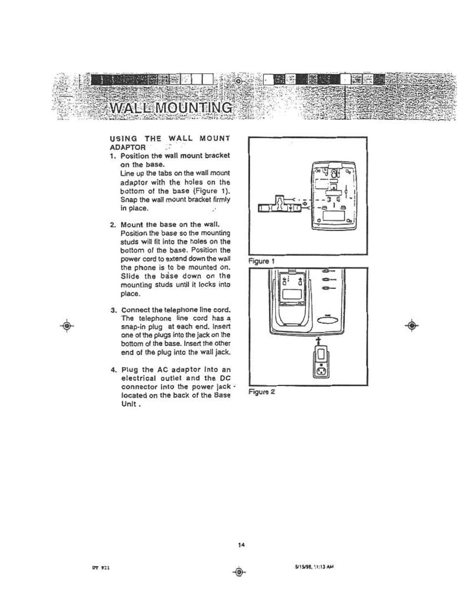 Audiovox DT921C User Manual | Page 14 / 37