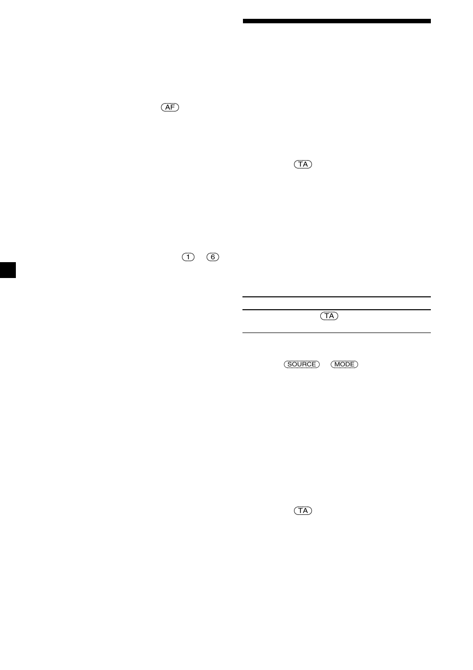 18 ricezione dei notiziari sul traffico | Sony CDX-MP30 User Manual | Page 108 / 152