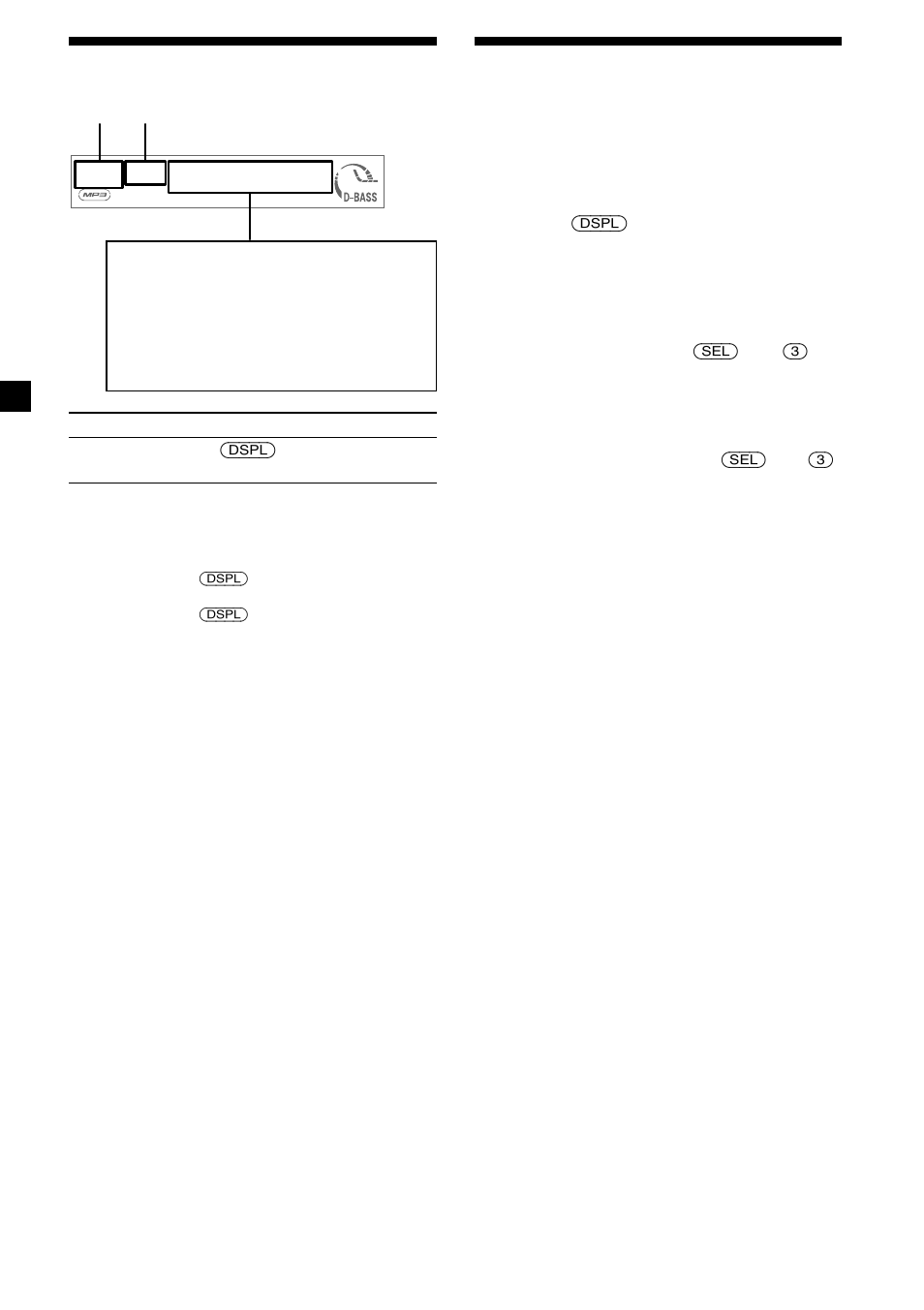 Display items, 12 automatically scrolling a display item, Auto scroll | Sony CDX-MP30 User Manual | Page 12 / 152
