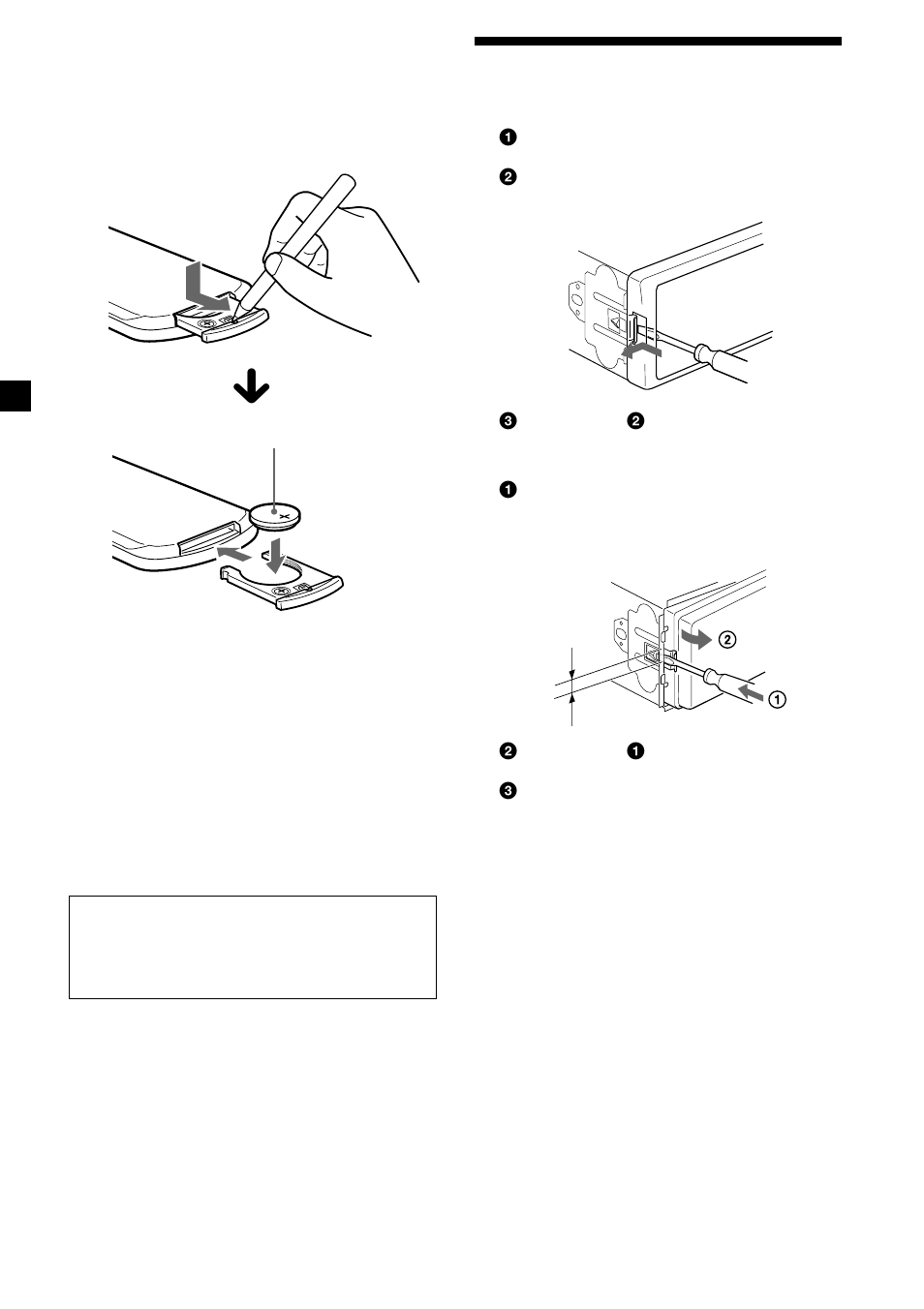 Removing the unit, 26 removing the unit | Sony CDX-MP30 User Manual | Page 26 / 152