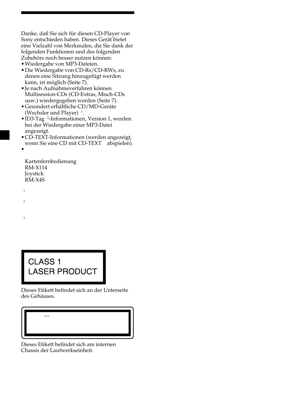 2willkommen | Sony CDX-MP30 User Manual | Page 32 / 152