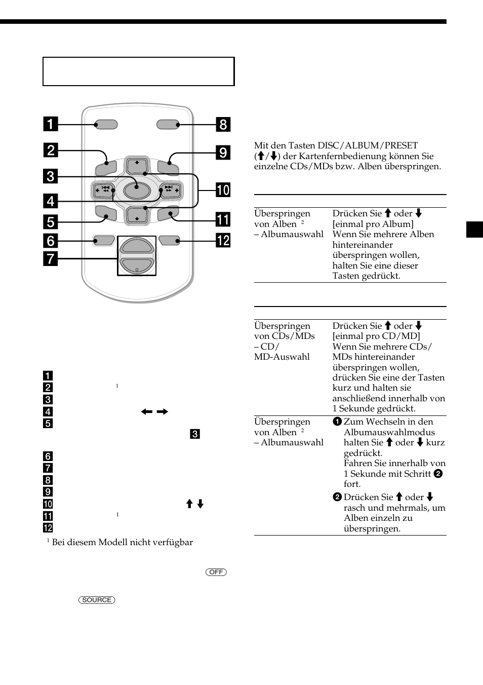 Kartenfernbedienung rm-x114 (gesondert erhältlich) | Sony CDX-MP30 User Manual | Page 35 / 152