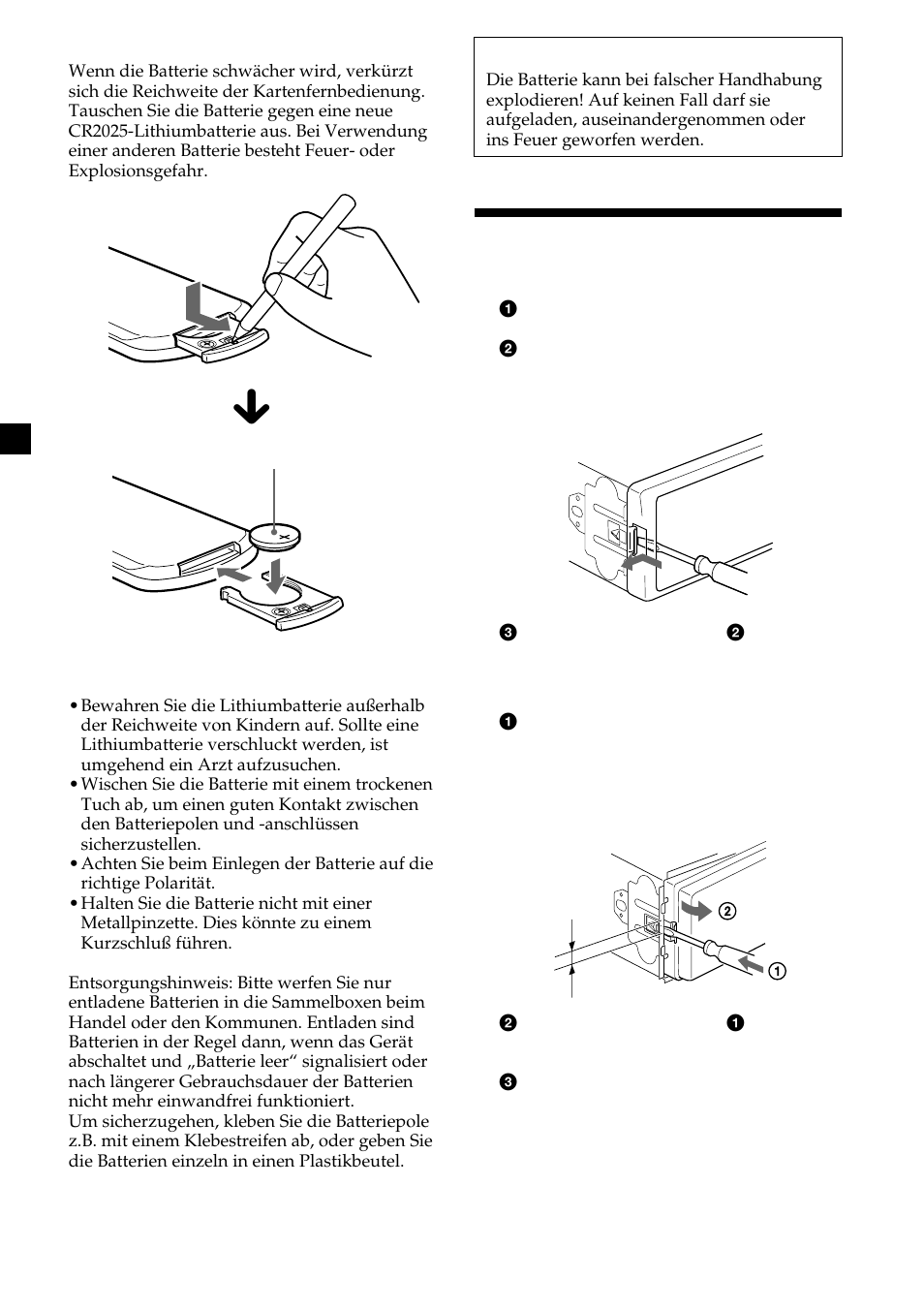 Ausbauen des geräts | Sony CDX-MP30 User Manual | Page 56 / 152