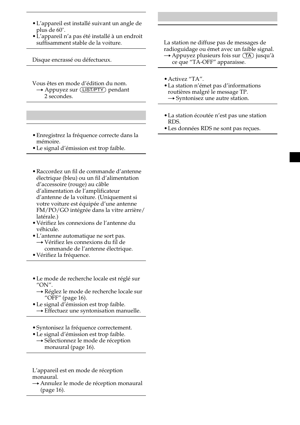 Sony CDX-MP30 User Manual | Page 89 / 152
