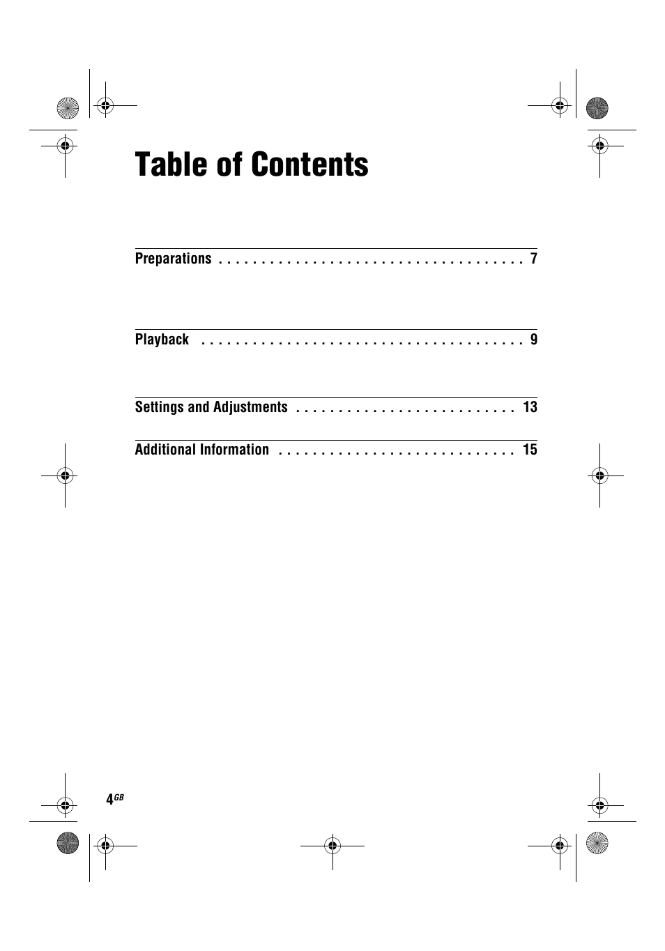 Sony DVP-FX780 User Manual | Page 4 / 132