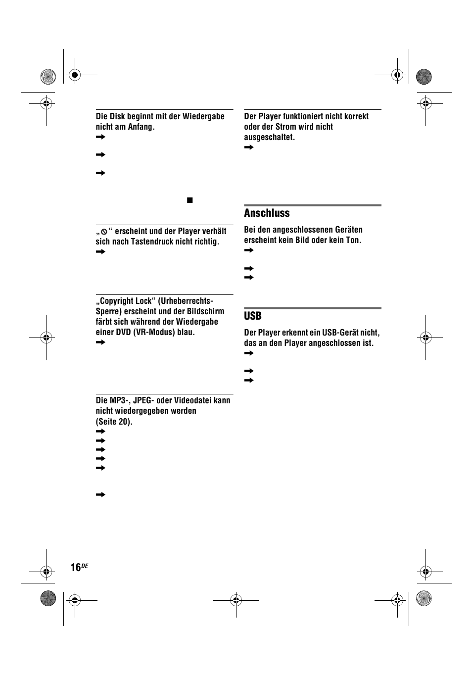 Anschluss | Sony DVP-FX780 User Manual | Page 58 / 132