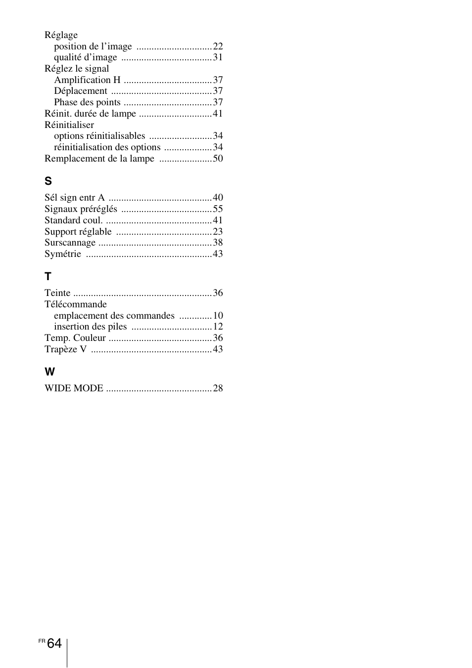 Sony VPL-BW7 User Manual | Page 126 / 324