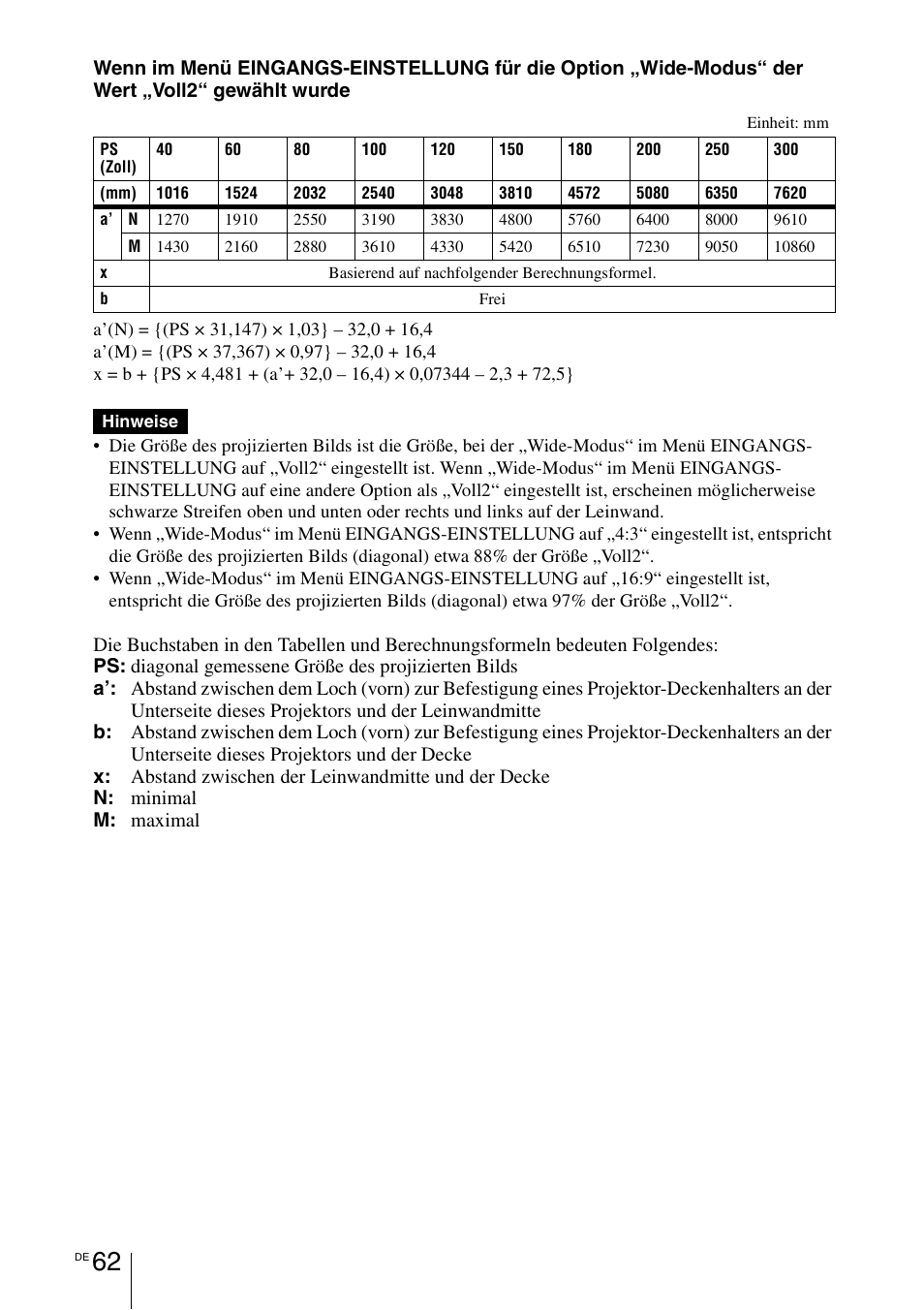 Sony VPL-BW7 User Manual | Page 188 / 324