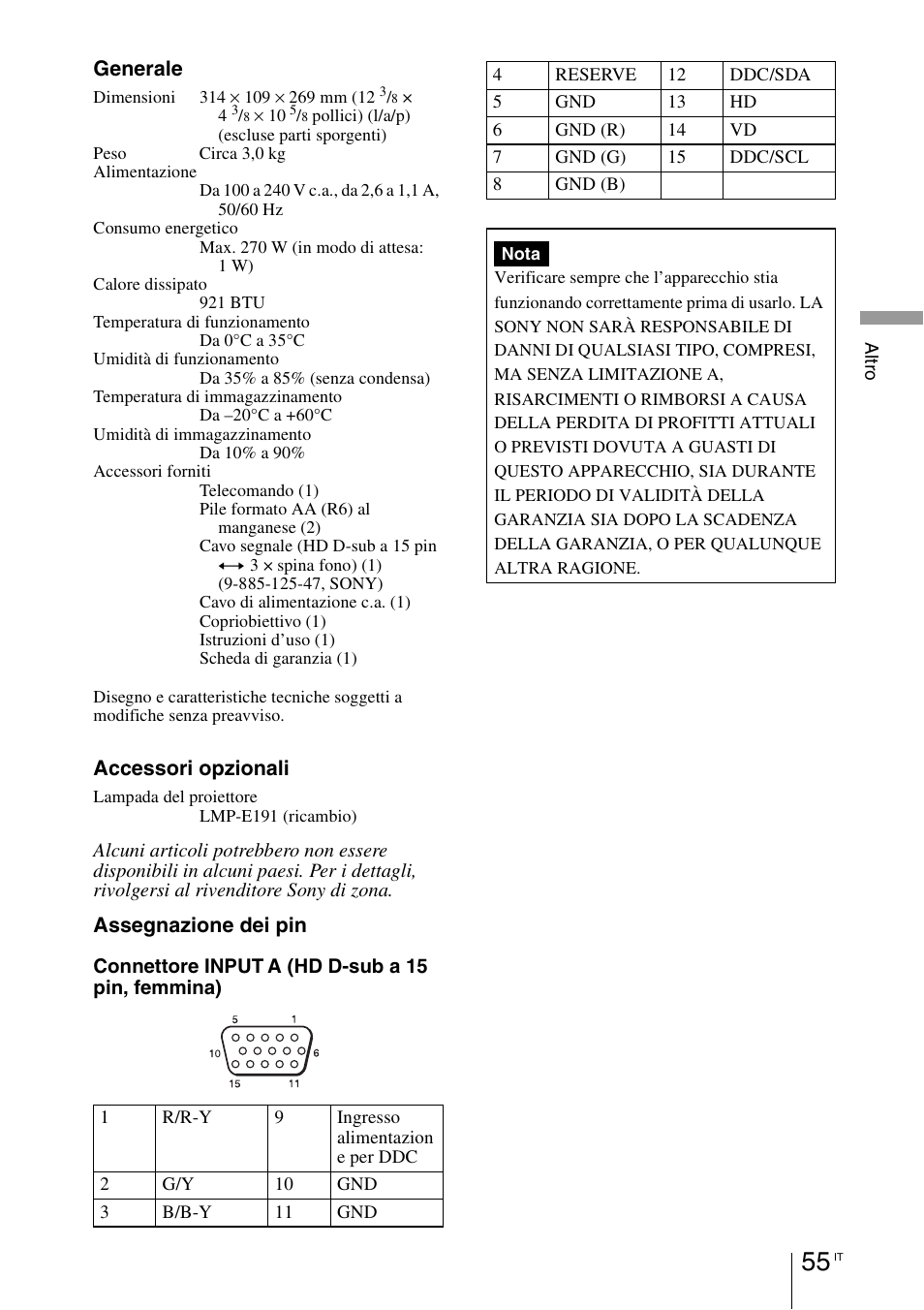 Sony VPL-BW7 User Manual | Page 247 / 324