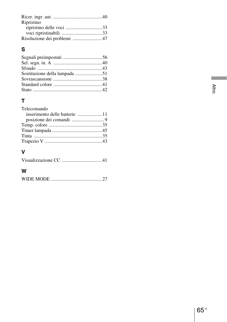 Sony VPL-BW7 User Manual | Page 257 / 324