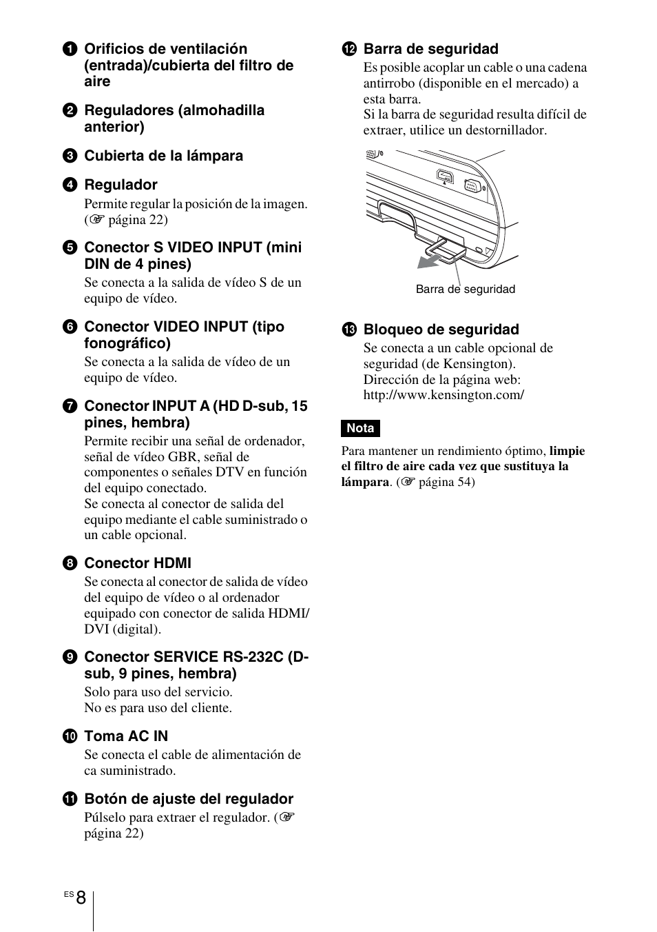 Sony VPL-BW7 User Manual | Page 264 / 324