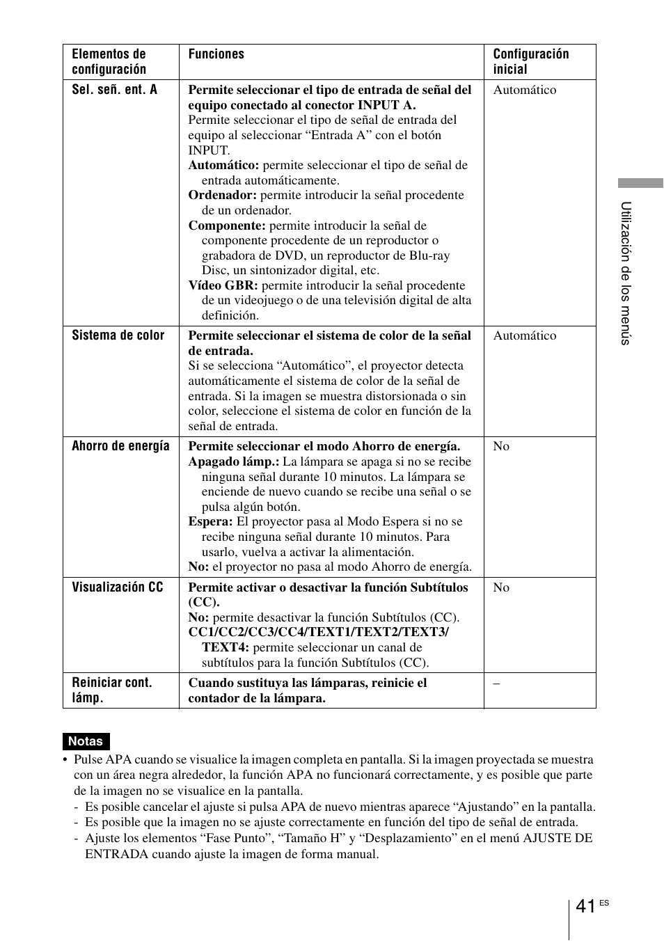 Sony VPL-BW7 User Manual | Page 297 / 324