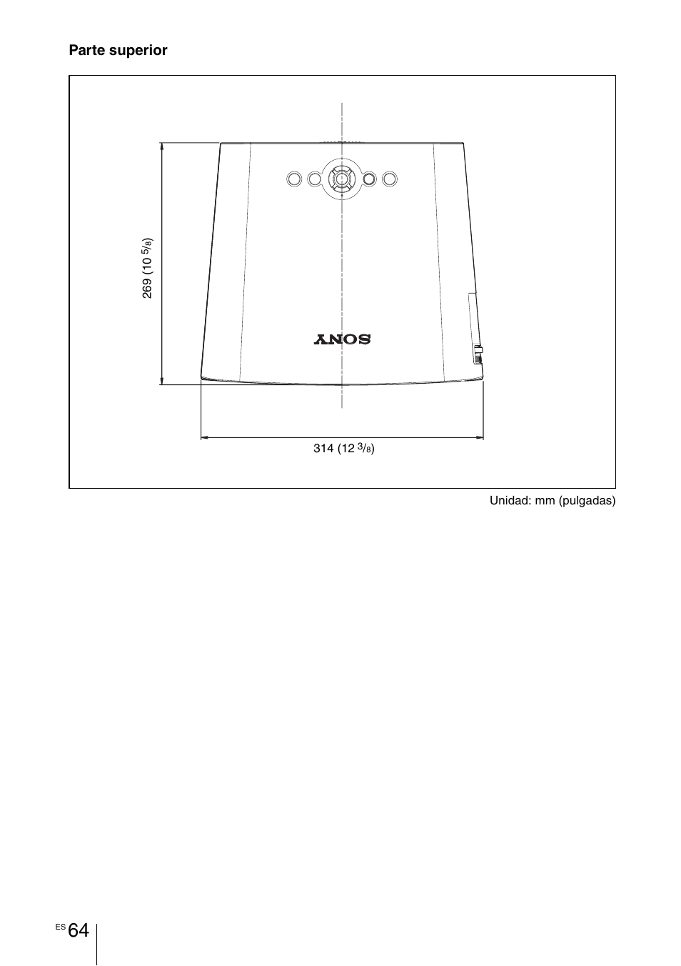 Parte superior | Sony VPL-BW7 User Manual | Page 320 / 324