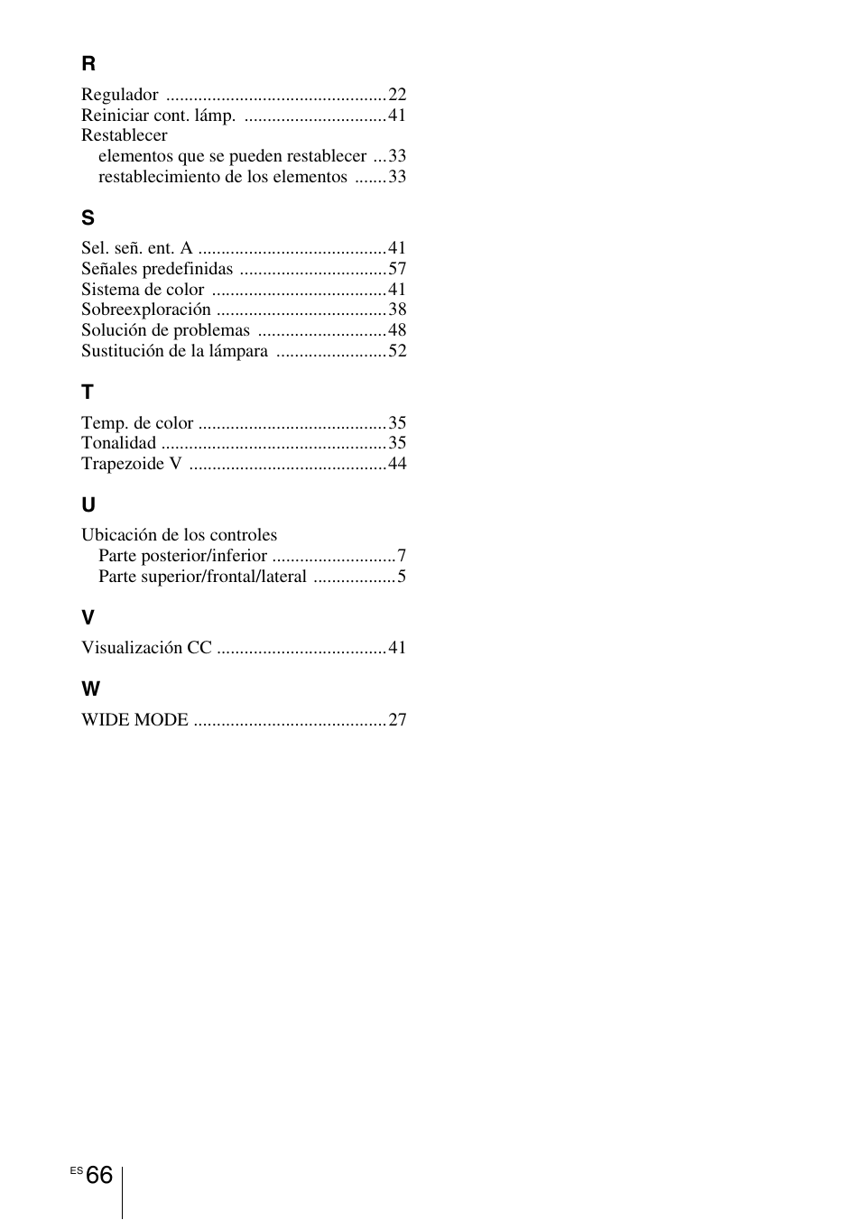 Sony VPL-BW7 User Manual | Page 322 / 324