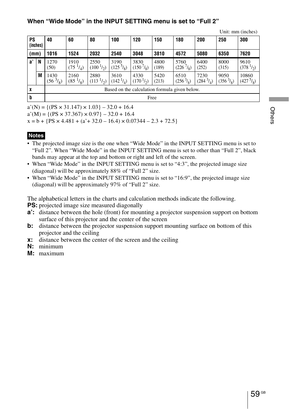 Sony VPL-BW7 User Manual | Page 59 / 324