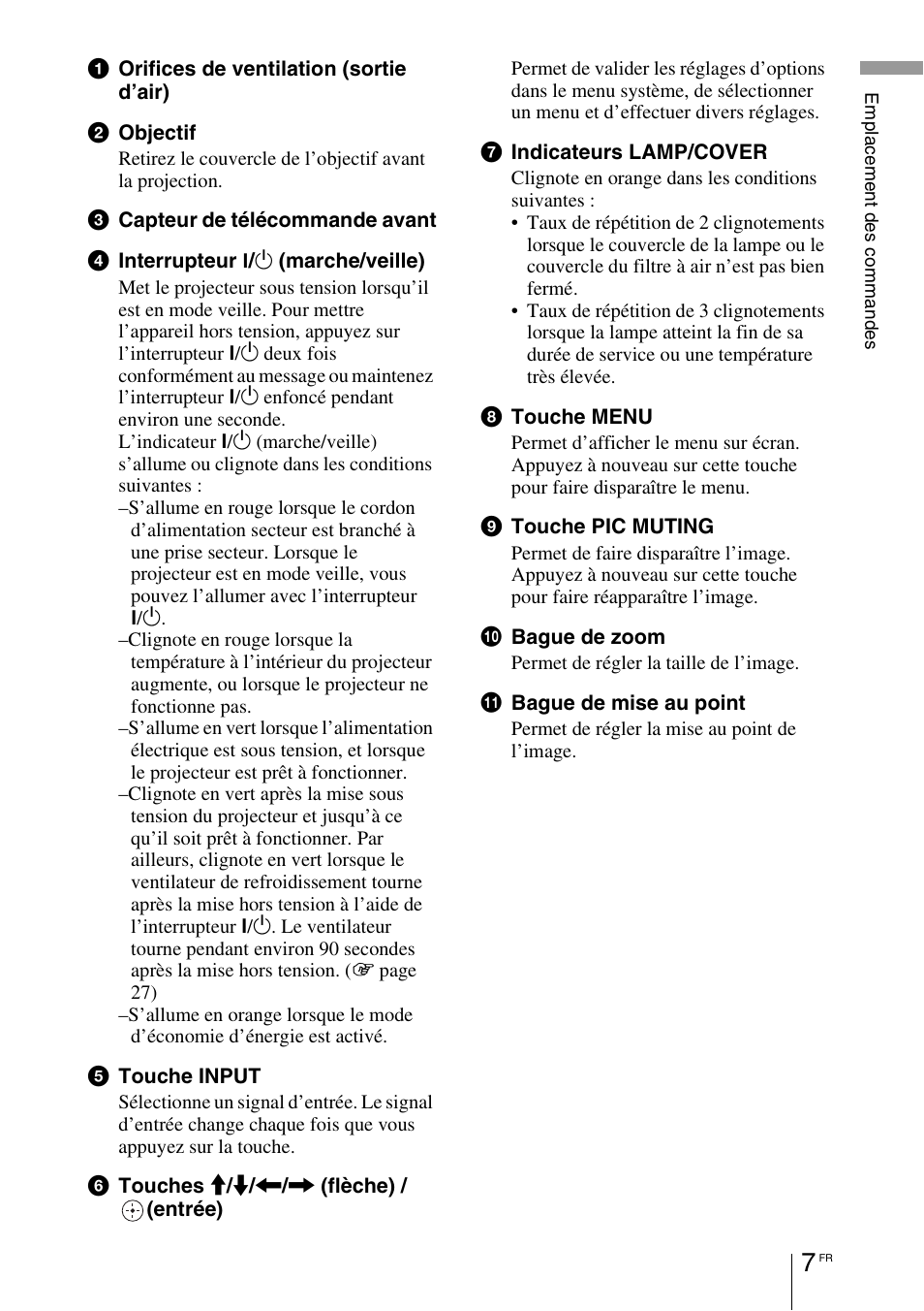 Sony VPL-BW7 User Manual | Page 69 / 324