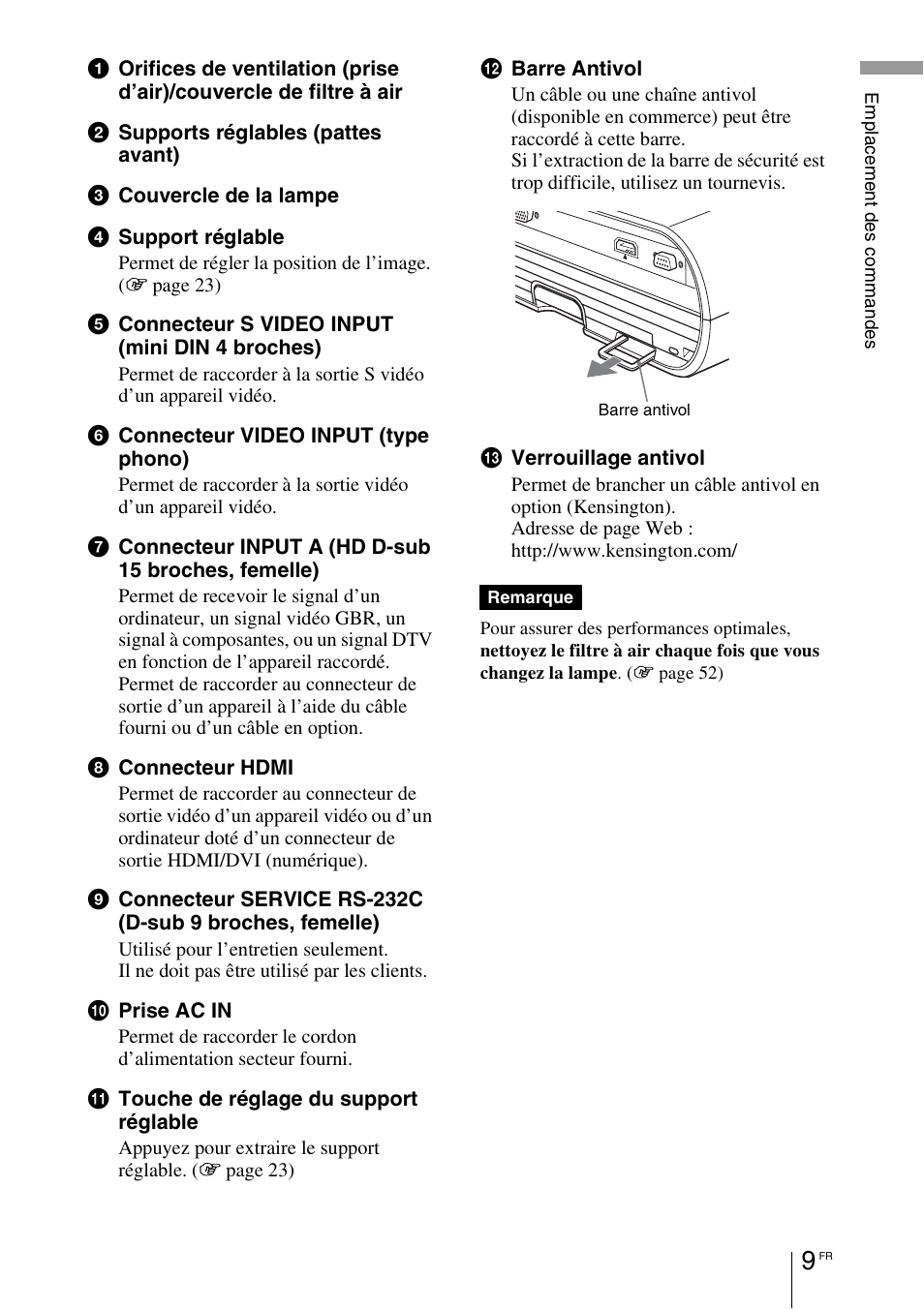 Sony VPL-BW7 User Manual | Page 71 / 324